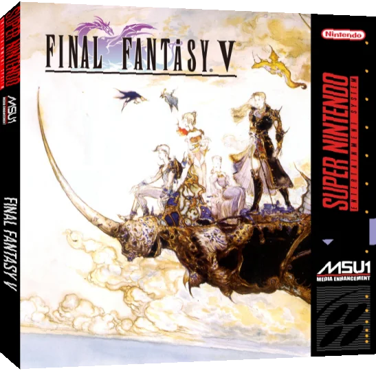 Final Fantasy 5 — box-3D (WOR)