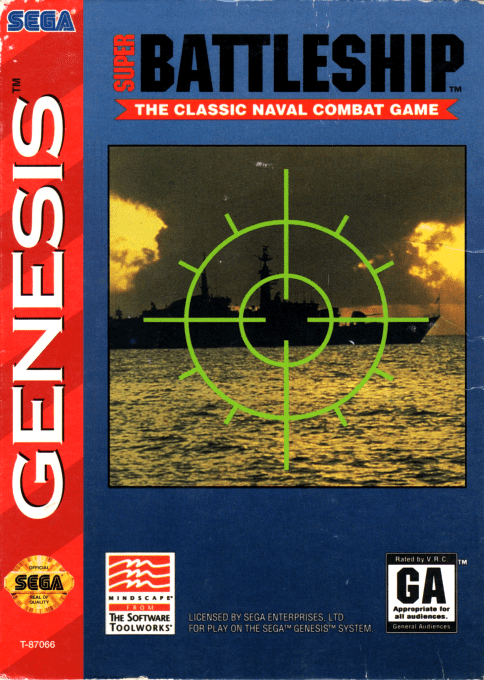 Super Battleship - The Classic Naval Combat Game box art