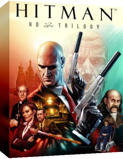 Hitman HD Trilogy — box-3D (WOR)