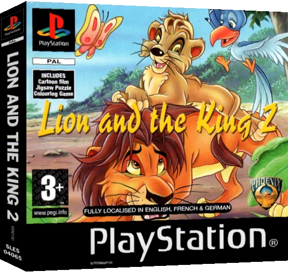 Lion And The King 2 — box-3D (EU)