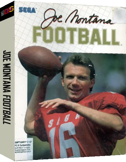 Joe Montana Football — box-3D (US)