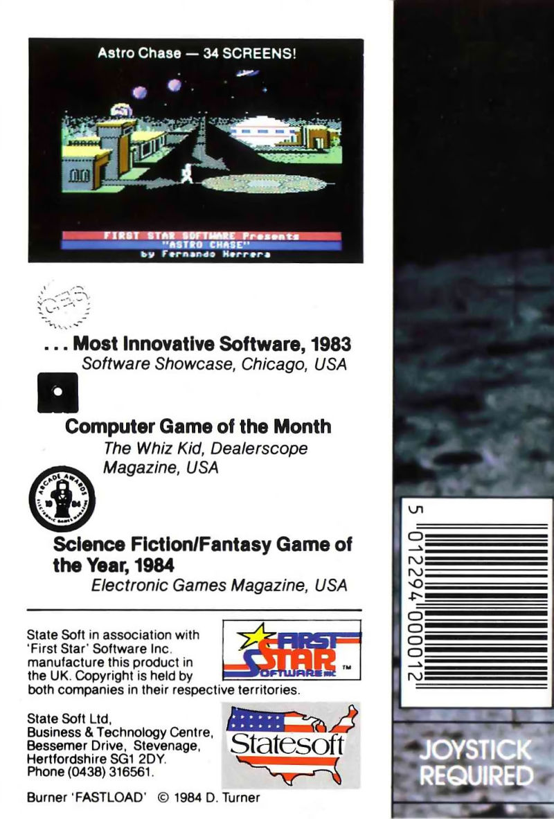 Astro Chase — box-2D-back (EU)