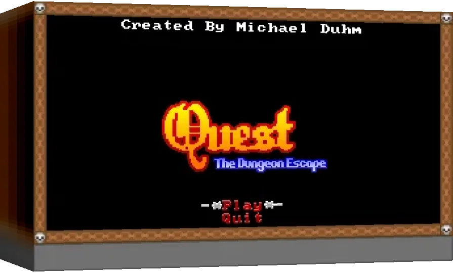 Quest - The Dungeon Escape — box-3D (WOR)
