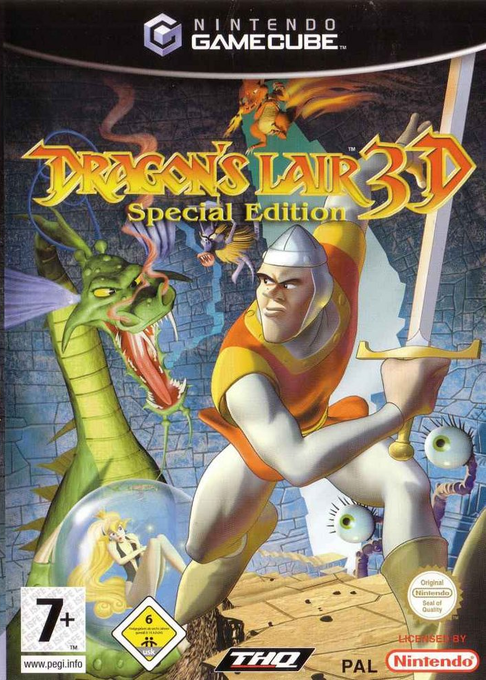 Dragon's Lair 3D - Special Edition — box-2D (DE)