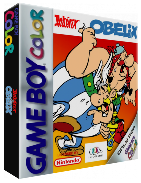 Asterix And Obelix — box-3D (EU)