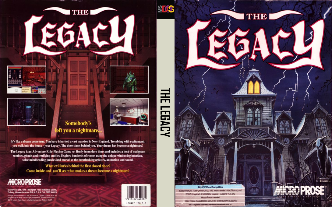 Legacy, The — box-texture (EU)