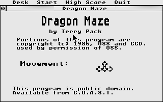 Dragon Maze — sstitle (WOR)