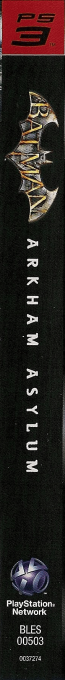 Batman - Arkham Asylum — box-2D-side (DE)
