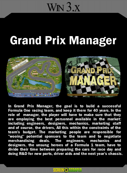 Grand Prix Manager — box-2D-back (SS)