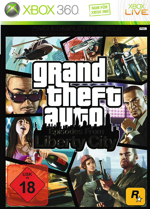 Grand Theft Auto - Episodes from Liberty City box art