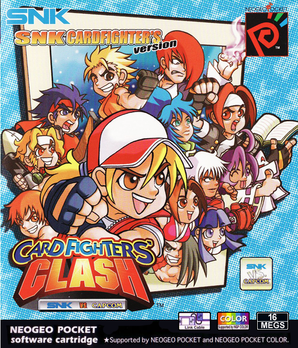 SNK vs. Capcom - Card Fighters' Clash - SNK Version — box-2D (EU)
