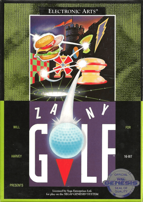 Zany Golf box art