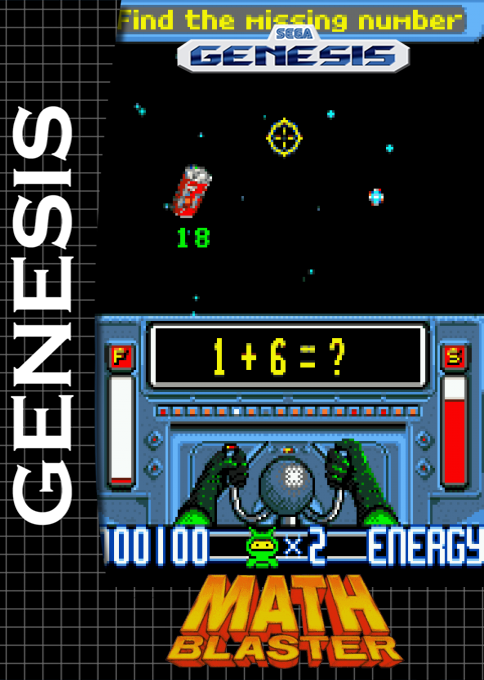 Math Blaster Episode 1 - In Search Of Spot — box-2D (SS)