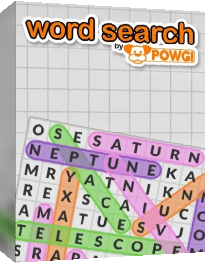 Word Search by POWGI — box-3D (WOR)