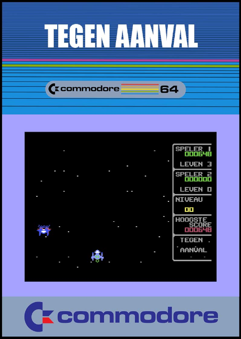 Tegen Aanval box art