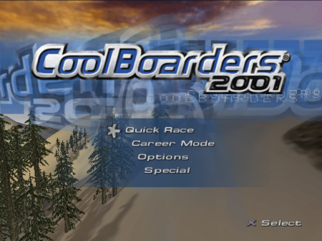 Cool Boarders 2001 — sstitle (US)