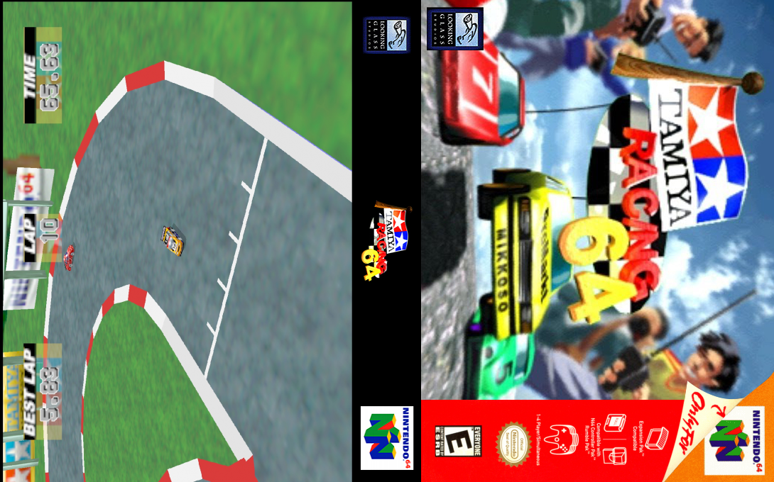 Tamiya Racing 64 — box-texture (US)