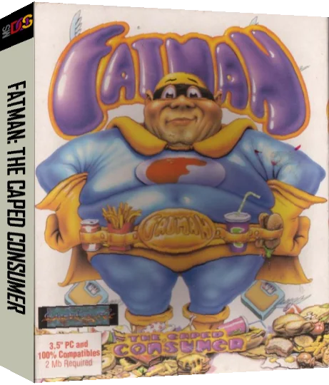 Fatman - The Caped Consumer — box-3D (EU)