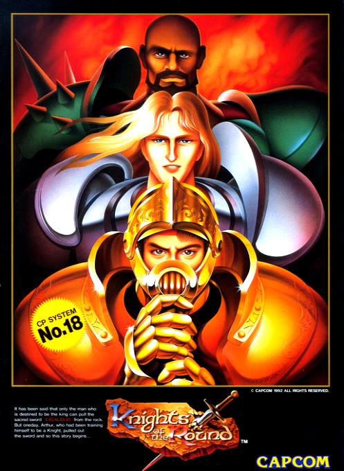 Knights of the Round — box-2D (EU)