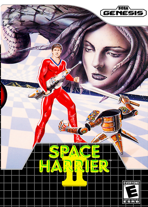 Space Harrier 2 box art
