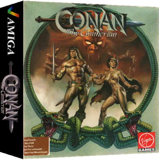 Conan - The Cimmerian — box-3D (CUS)
