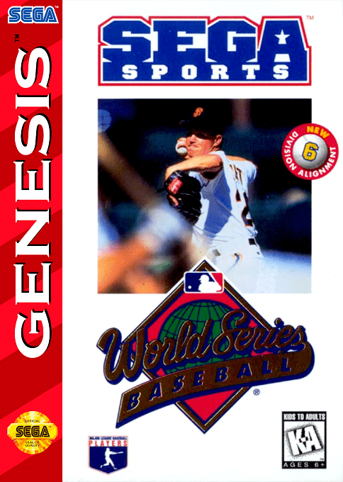 World Series Baseball '95 box art