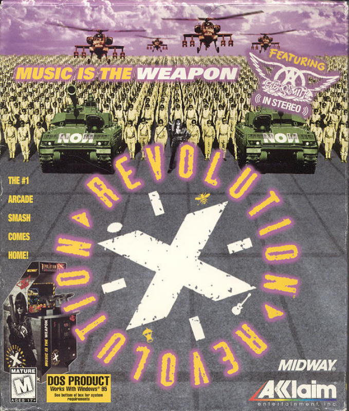 Revolution X box art