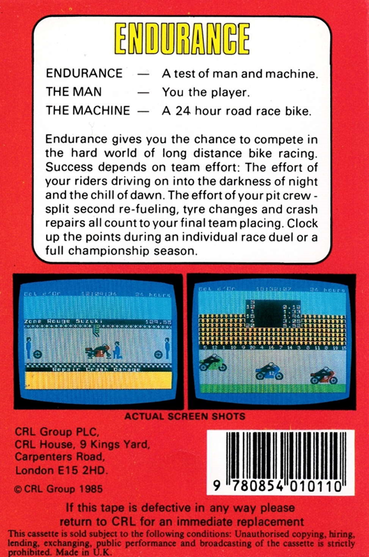 Endurance — box-2D-back (EU)