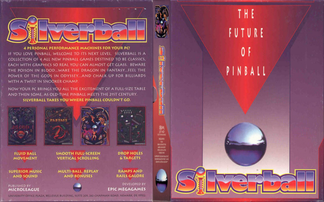 Silverball — box-texture (US)