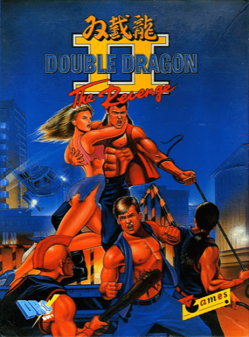 Double Dragon 2 - The Revenge — box-2D (SP)