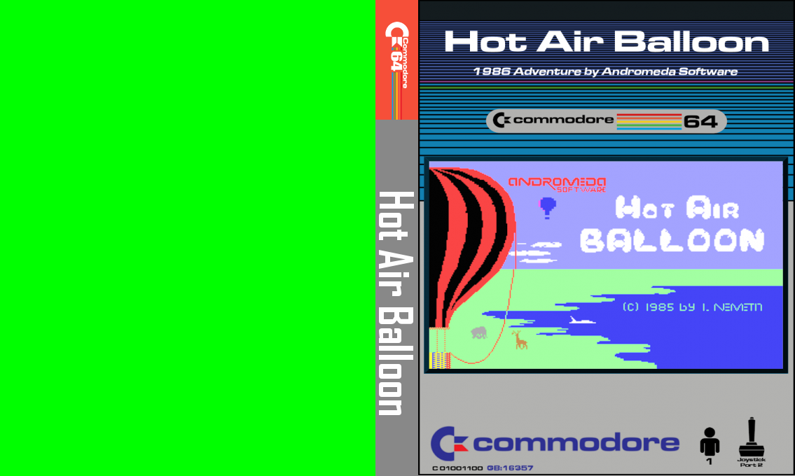 Hot Air Balloon — box-texture (CUS)