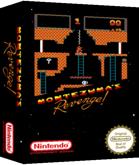 Montezuma's Revenge — box-3D (SS)