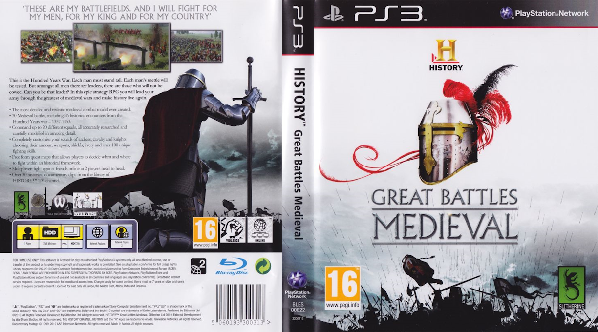 History - Great Battles Medieval — box-texture (EU)