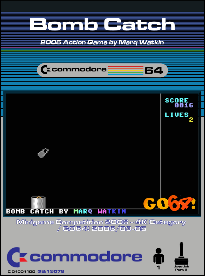 Bomb Catch box art