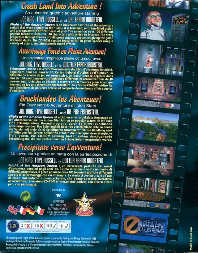 Flight of the Amazon Queen — box-2D-back (WOR)