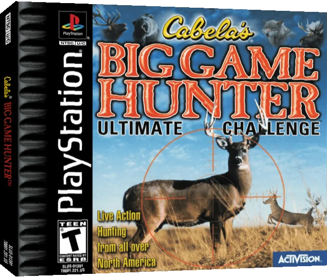Cabela's Big Game Hunter - Ultimate Challenge — box-3D (US)