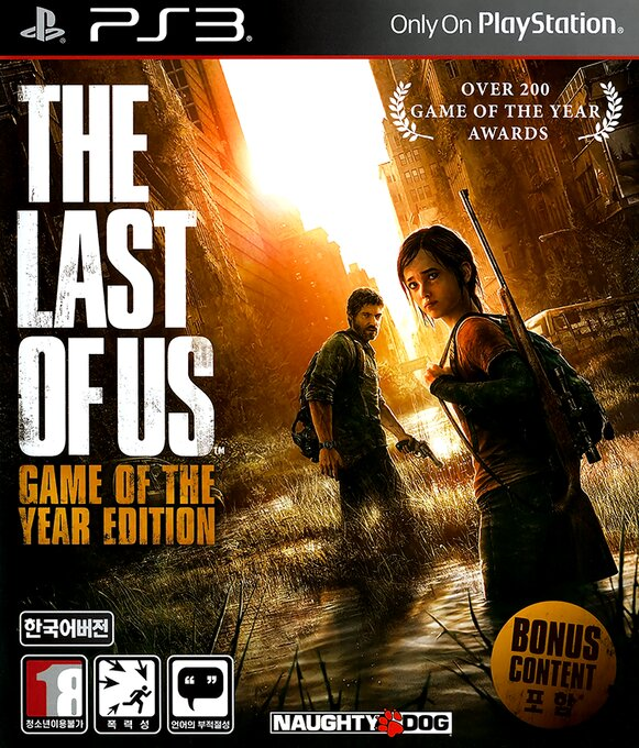 Last Of Us - Game Of The Year Edition, The box art