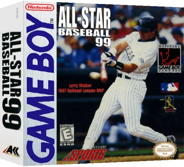 All-Star Baseball 99 — box-3D (US)