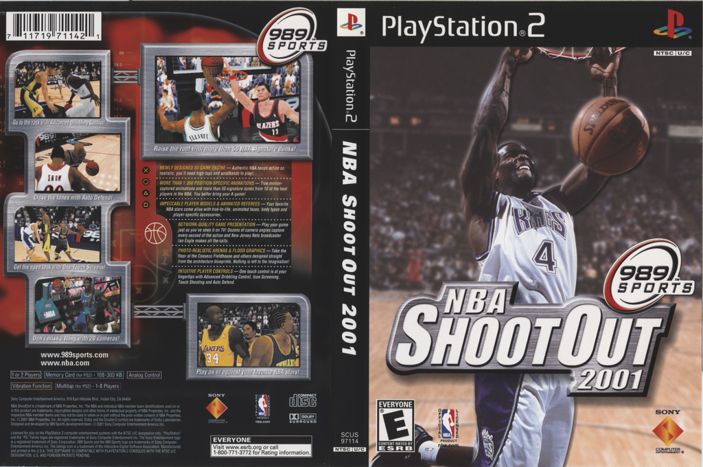 Nba Shoot Out 2001 — box-texture (US)