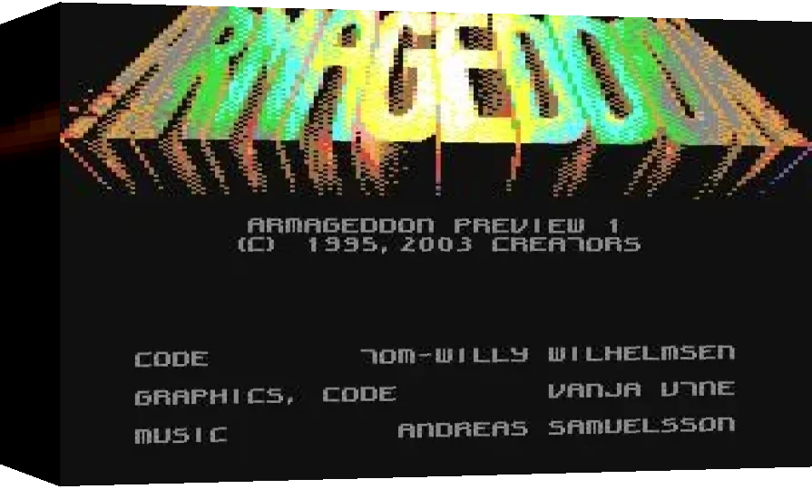 Armageddon [Preview] — box-3D (WOR)