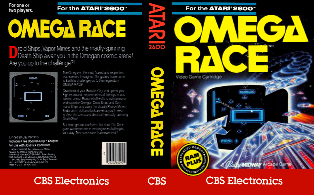 Omega Race — box-texture (US)