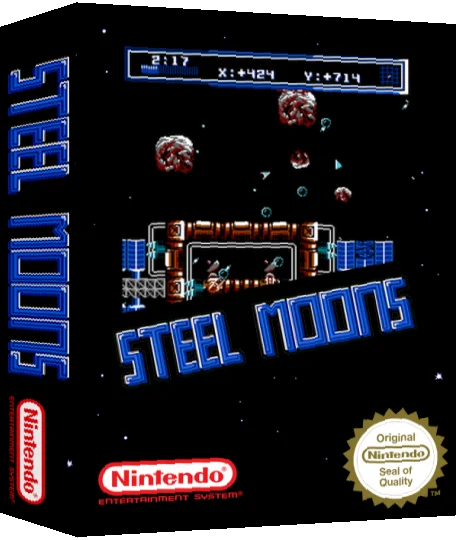 Steel Moons — box-3D (SS)