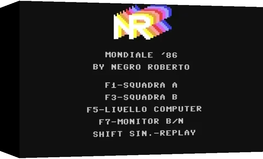 Mondiale '86 — box-3D (WOR)