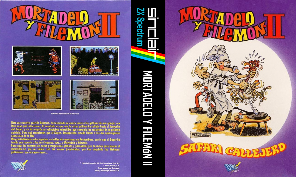 Mortadelo y Filemón 2 — box-texture (SP)