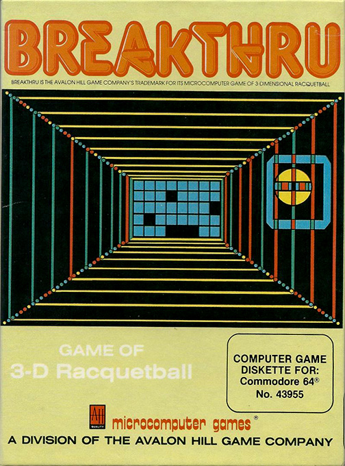 Breakthru in 3D box art