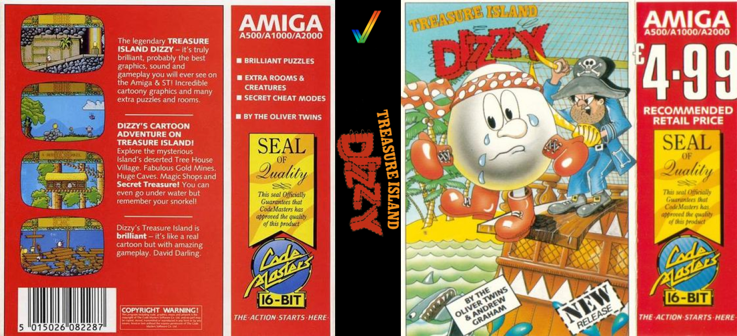 Treasure Island Dizzy — box-texture (CUS)