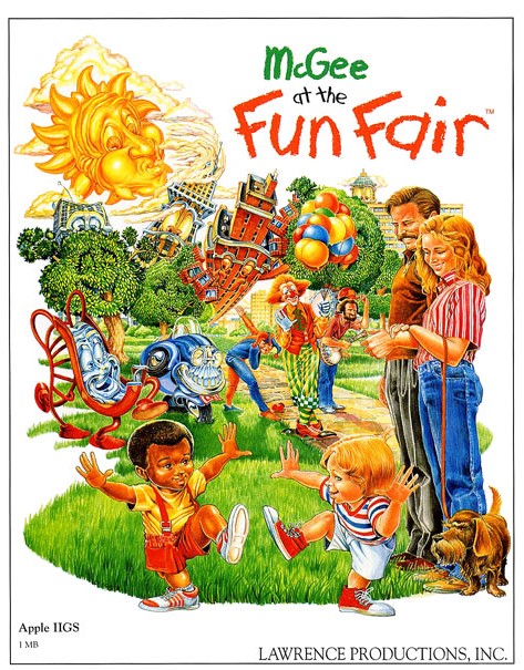 McGee at the Fun Fair box art