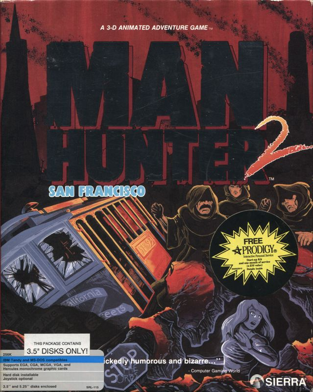 Manhunter 2 - San Francisco box art