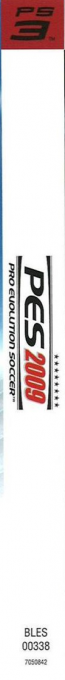 PES 2009 - Pro Evolution Soccer — box-2D-side (DE)