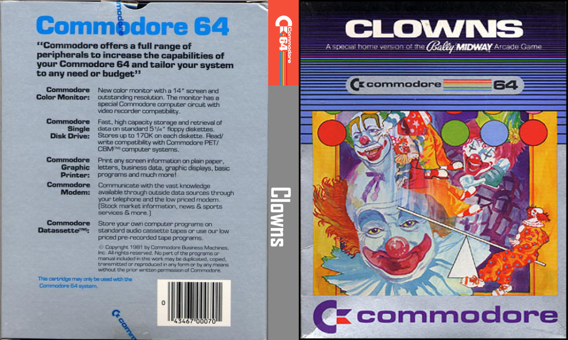 Clowns — box-texture (US)